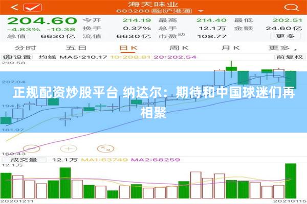 正规配资炒股平台 纳达尔：期待和中国球迷们再相聚