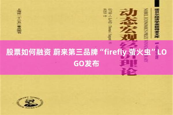 股票如何融资 蔚来第三品牌“firefly 萤火虫”LOGO发布